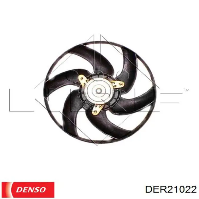 DER21022 Denso ventilador del motor