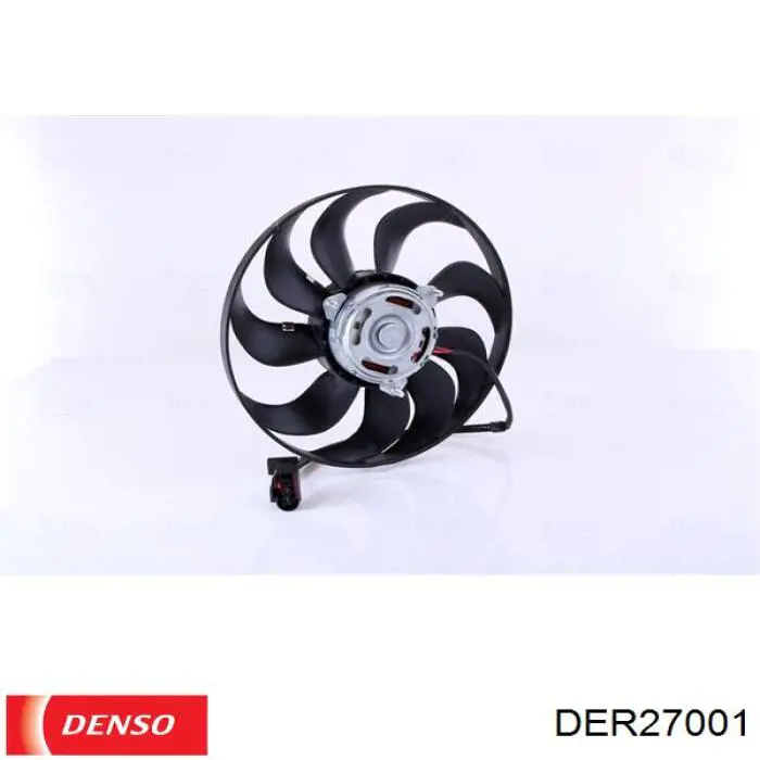 DER27001 Denso ventilador (rodete +motor refrigeración del motor con electromotor completo)