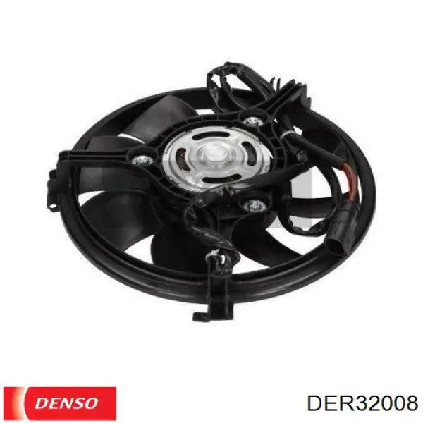 DER32008 Denso ventilador (rodete +motor refrigeración del motor con electromotor completo)