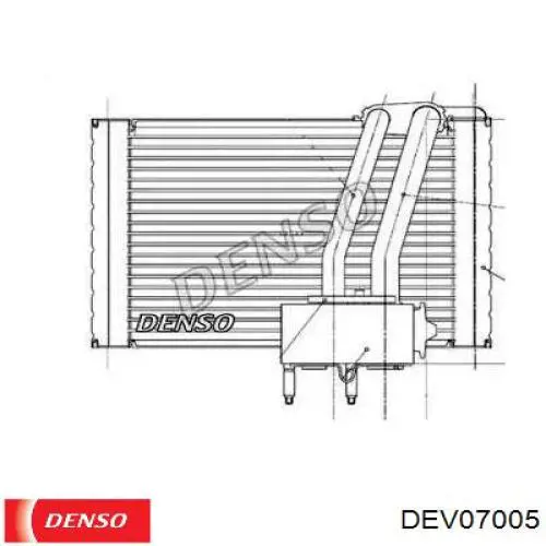 Evaporador de aire acondicionado Denso DEV07005 precio, desde 111,09 EUR