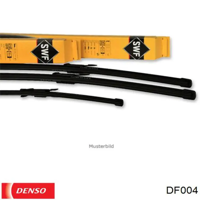 Escobillas de limpiaparabrisas delanteras Denso DF004