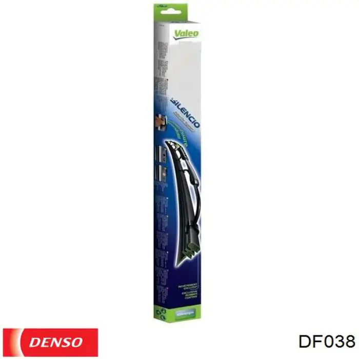 Comprar DF038 Denso Juego de escobillas de luna delantera, 2 piezas