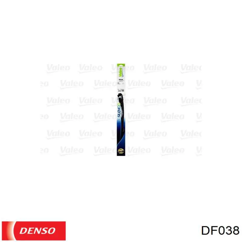 Escobillas de limpiaparabrisas delanteras Denso DF038