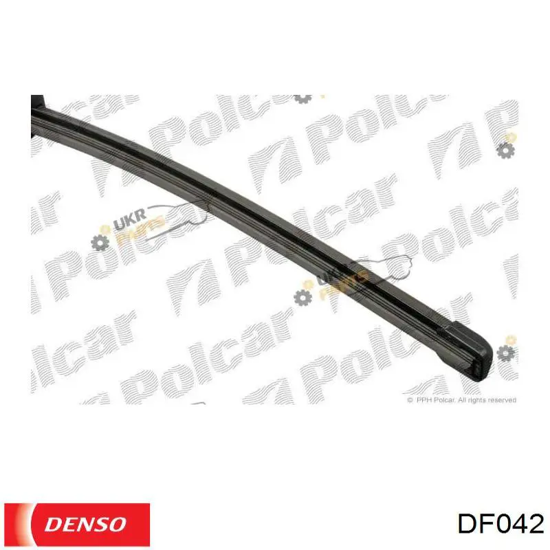 Comprar DF042 Denso Juego de escobillas de luna delantera, 2 piezas