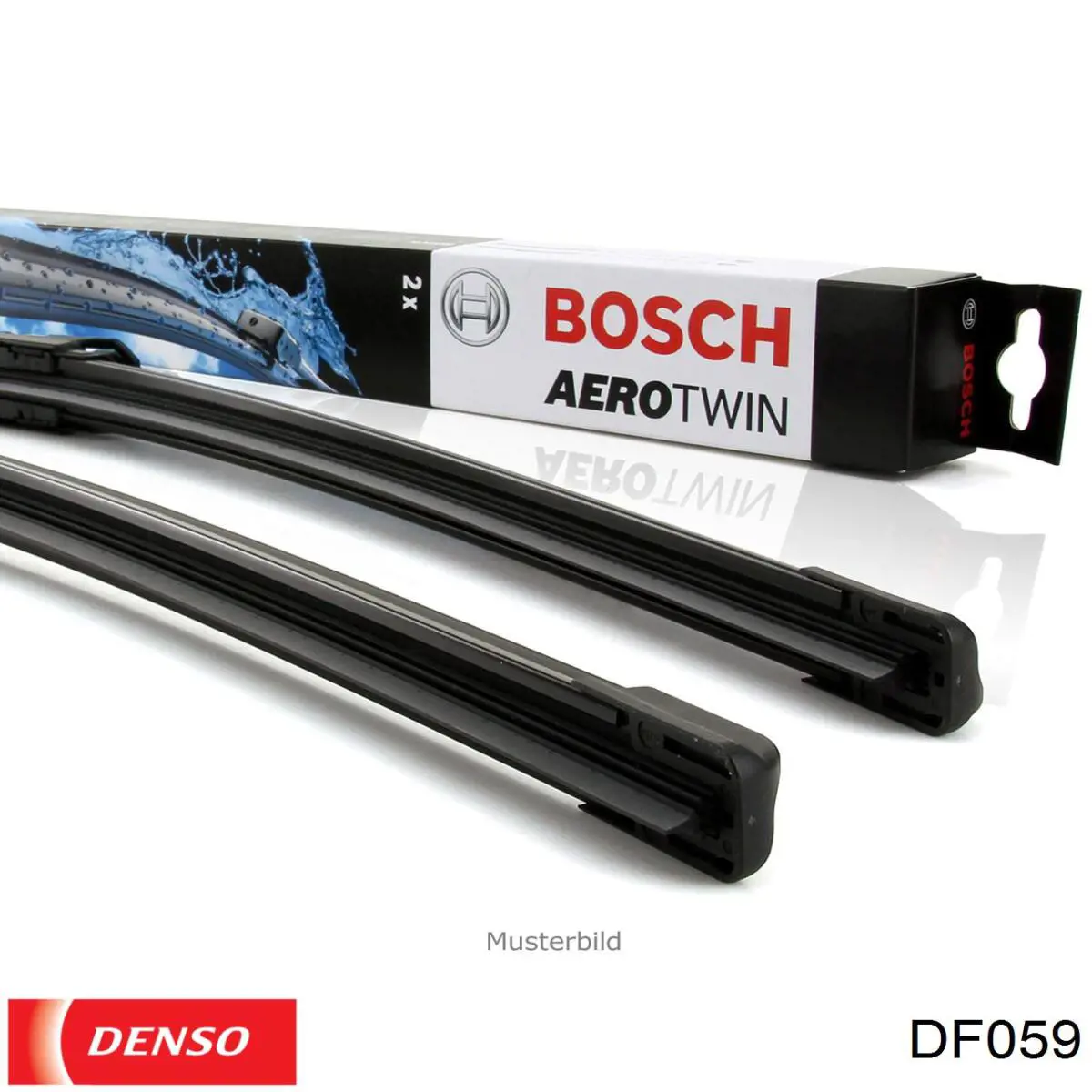 Limpiaparabrisas delanteras DF059 Denso