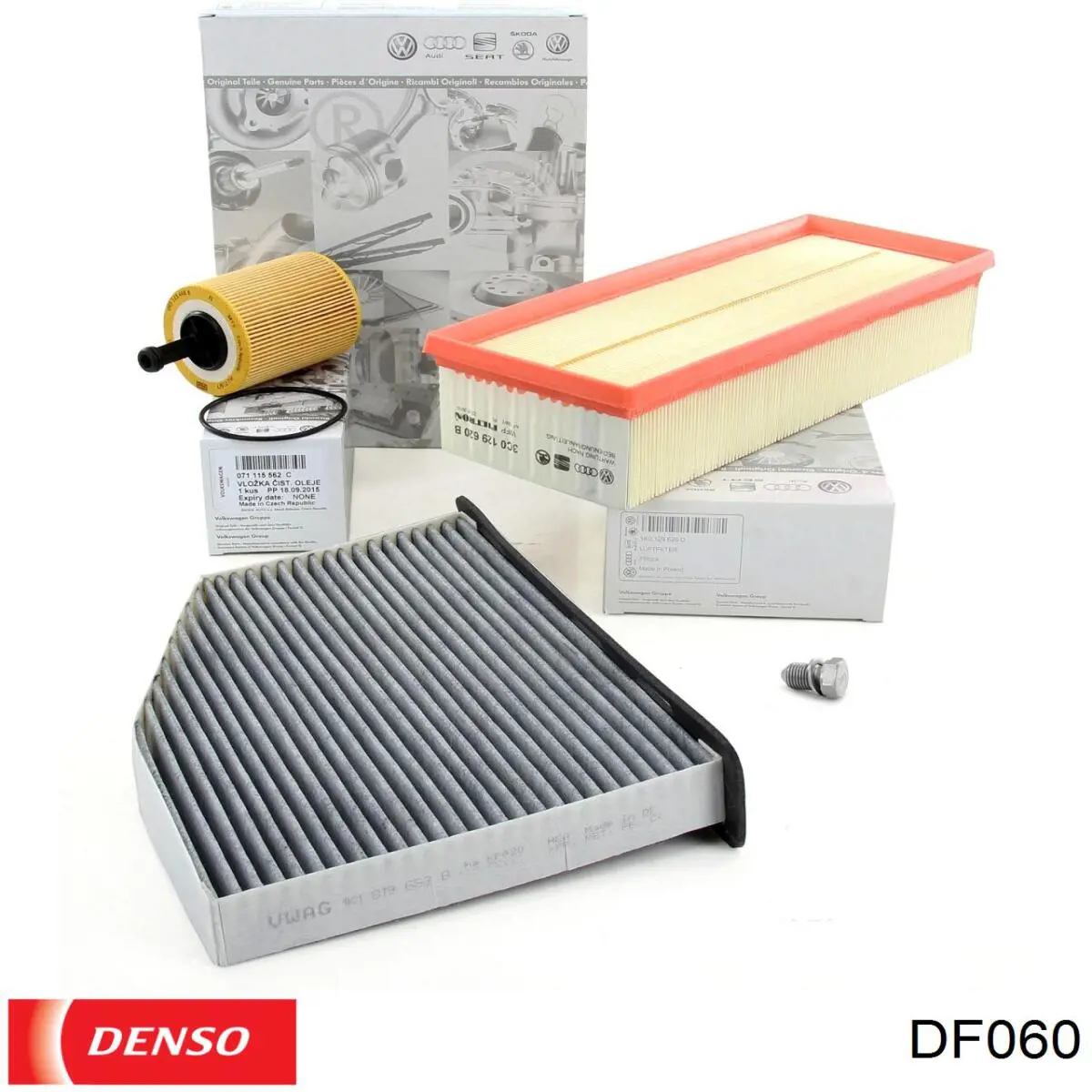 DF060 Denso Escobillas Limpiaparabrisas delanteras