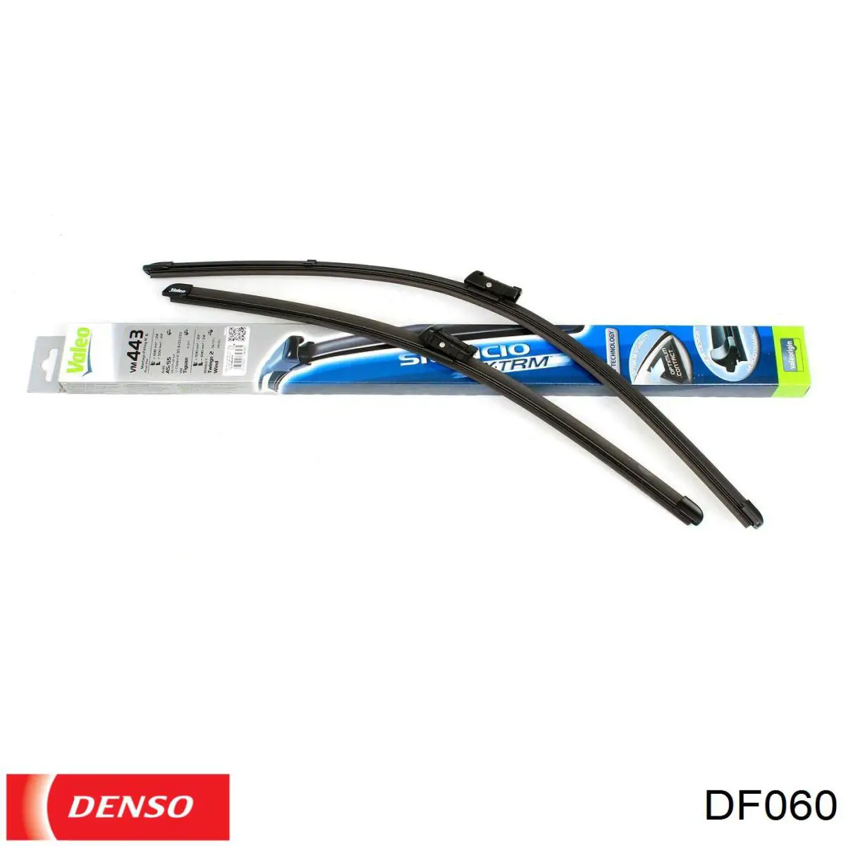 Escobillas de limpiaparabrisas delanteras Denso DF060