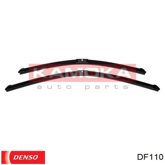 Comprar DF110 Denso Juego de escobillas de luna delantera, 2 piezas