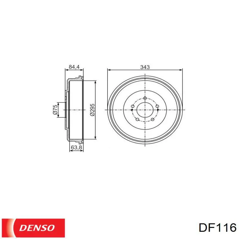 Escobillas delanteras Denso DF116 precio, desde 23,86 EUR