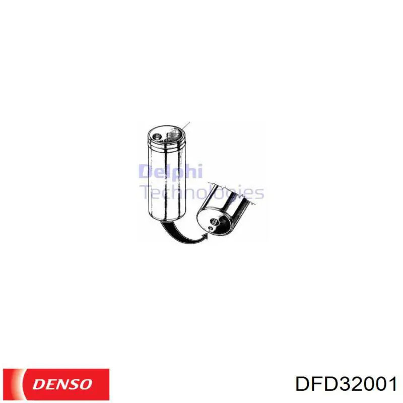Filtro deshidratante Denso DFD32001
