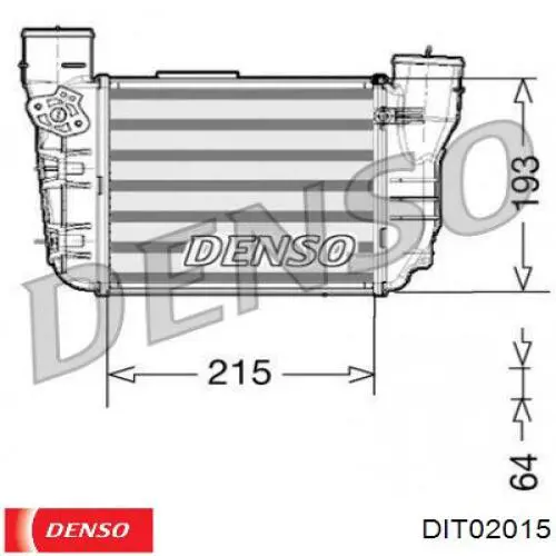 Radiador de aire de admisión VAG 4E0145806F precio, desde 130,68 EUR