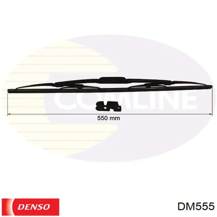 Escobilla del limpiaparabrisas del lado del conductor DM555 Denso