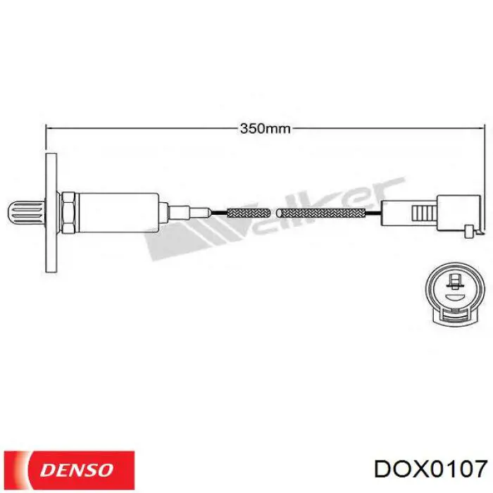 Comprar DOX0107 Denso Sensor de oxígeno previo al catalizador
