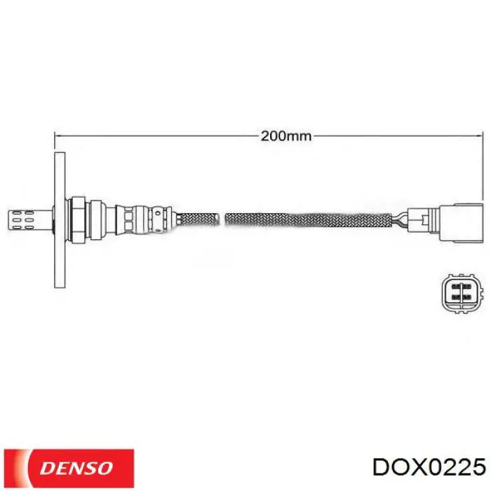 Sonda lambda DOX0225 Denso