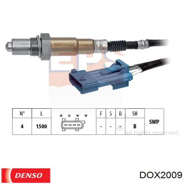 Sonda lambda post catalizador NGK 1818