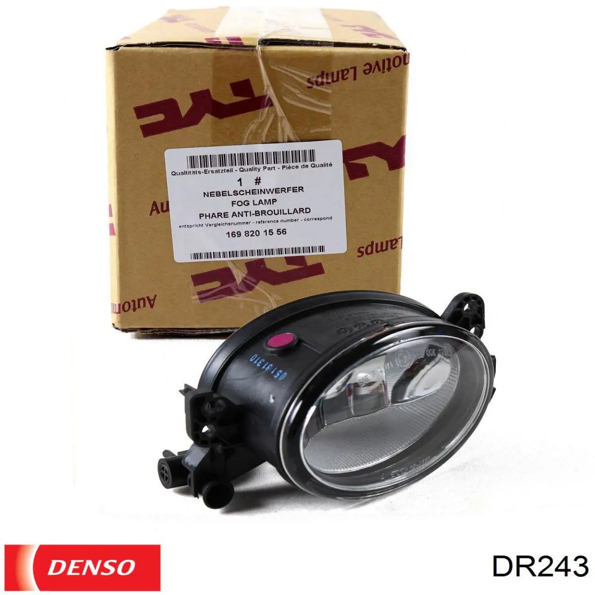 Limpiaparabrisas delantera conductor Denso DR243