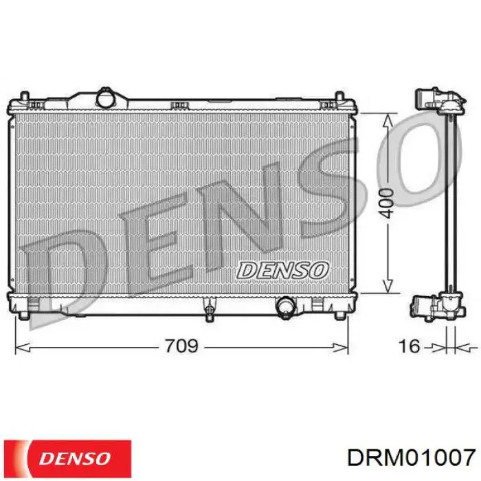 DRM01007 Denso Refrigeración del motor