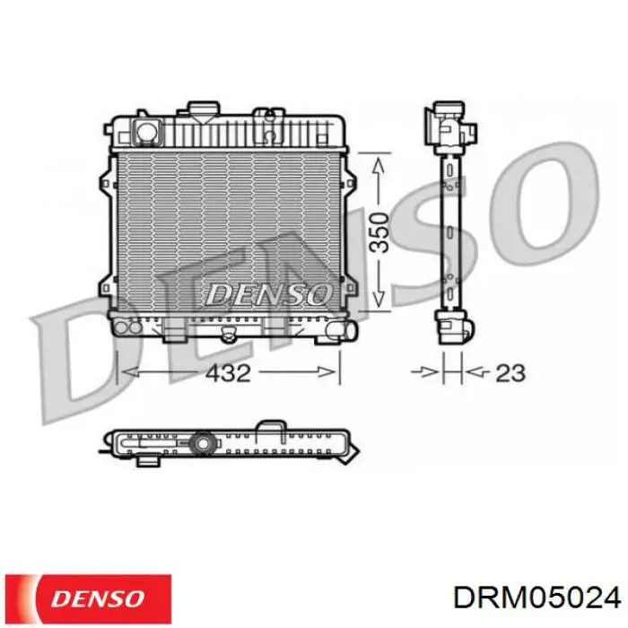 Radiador de água BMW 1709336