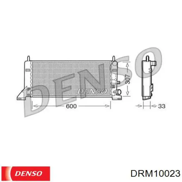 Radiador 320408A3 Polcar