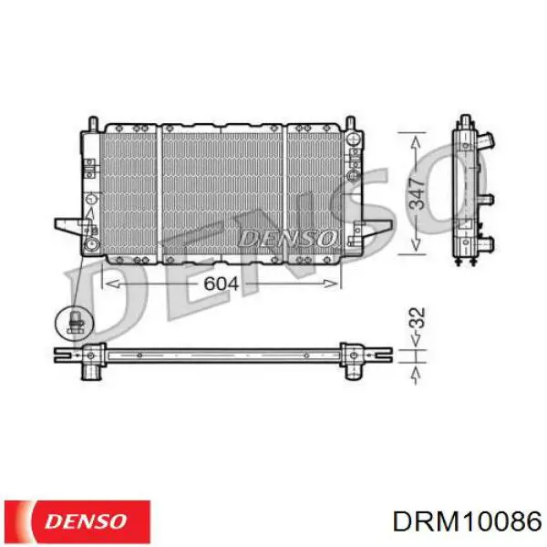 Comprar DRM10086 Denso Radiador de auto