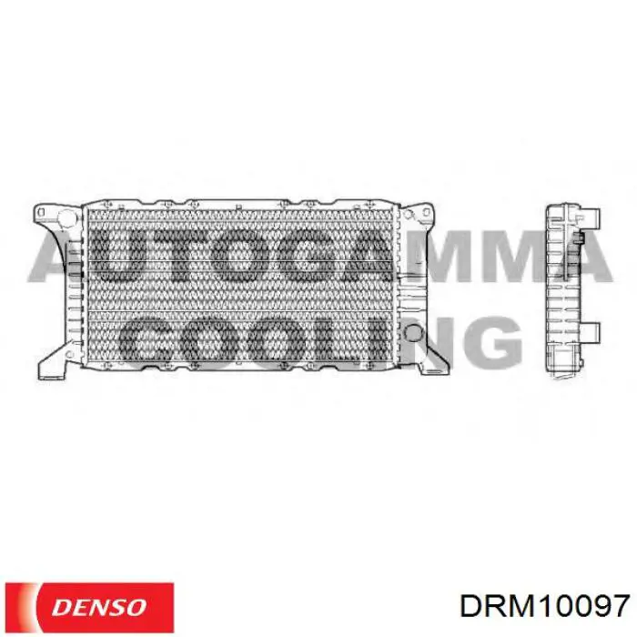 Comprar 92VB8005EC Ford Radiador de auto
