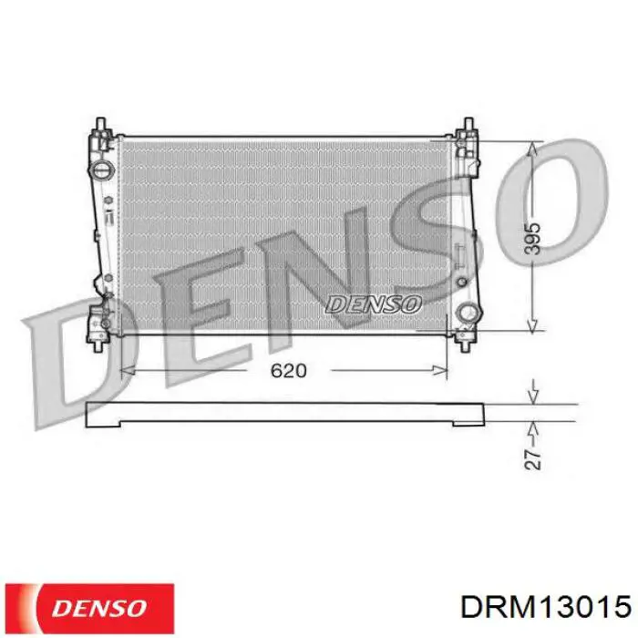 RA0360150 Jdeus radiador refrigeración del motor