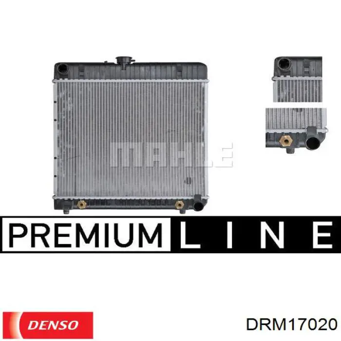 DRM17020 Denso radiador