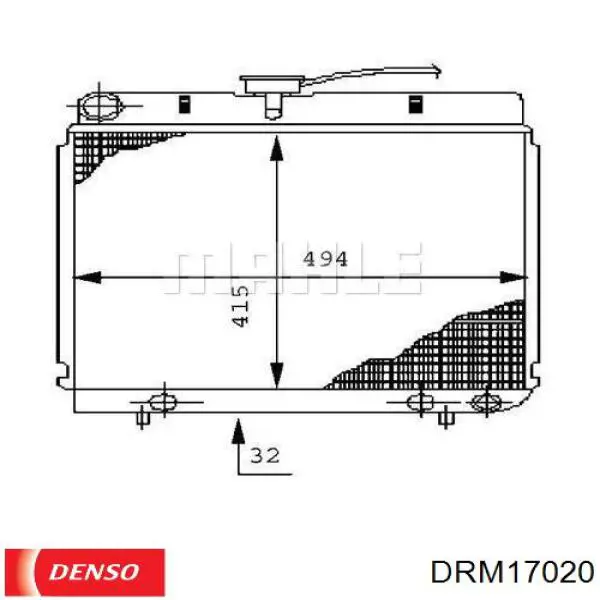 Comprar 1235003903 Mercedes Radiador de auto