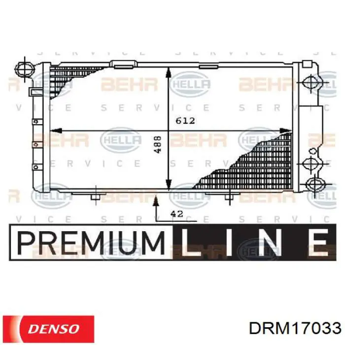 Comprar A1245000002 Mercedes Radiador de auto