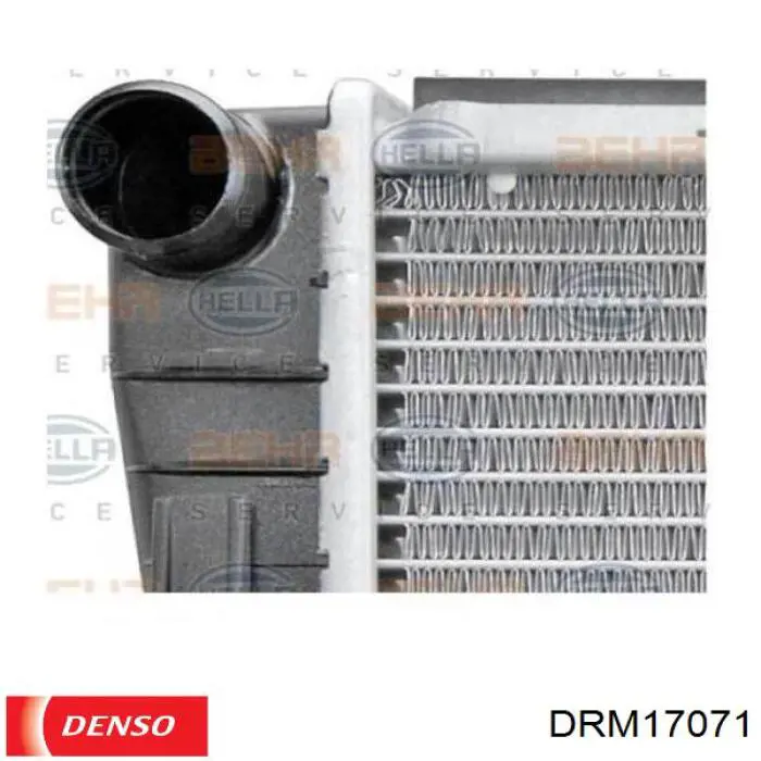 DRM17071 Denso radiador