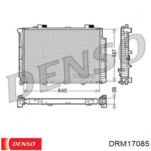 DRM17085 Denso radiador