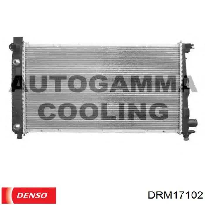 DRM17102 Denso radiador