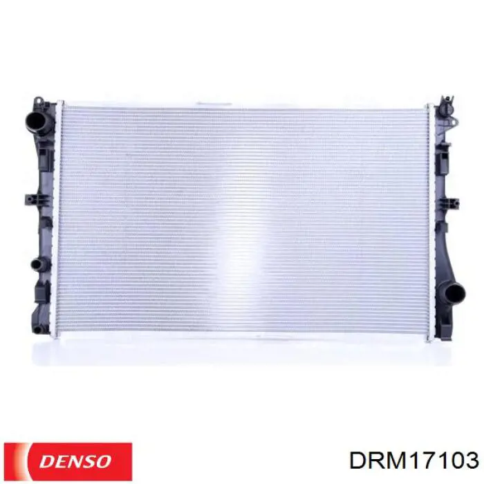 DRM17103 Denso radiador refrigeración del motor