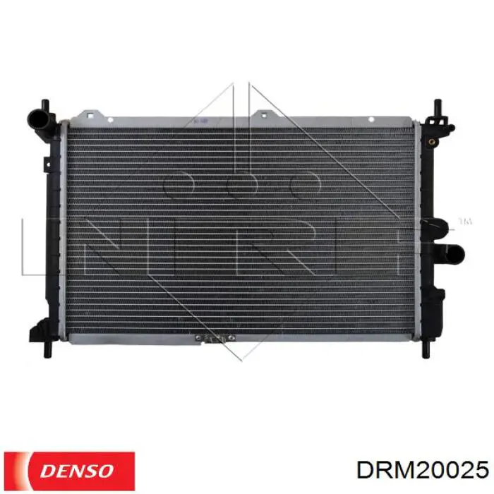 DRM20025 Denso radiador refrigeración del motor