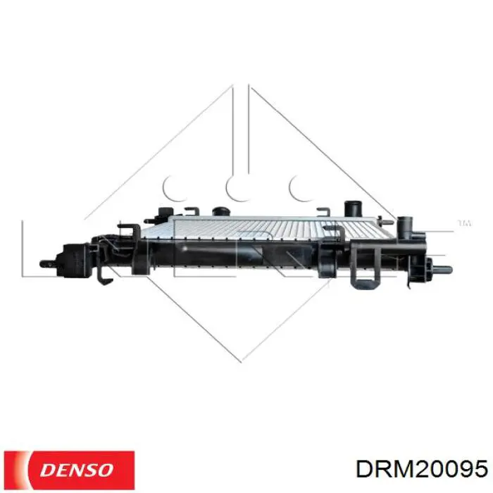 DRM20095 Denso radiador refrigeración del motor