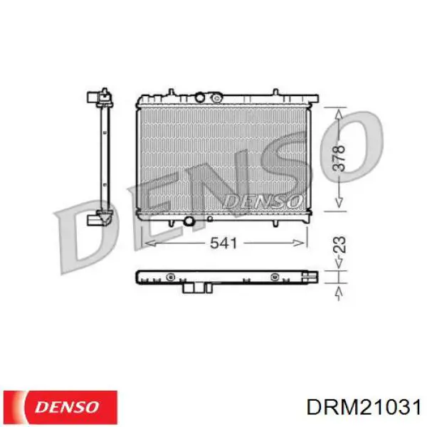 Água radiador Denso DRM21031 precio, desde 148,83 EUR