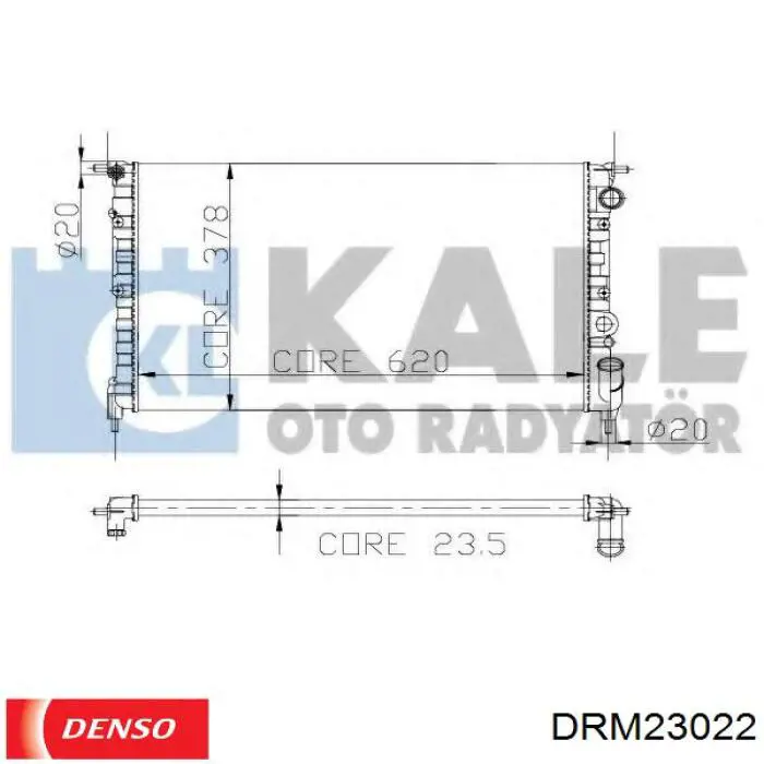 Radiador RH0762 Goom