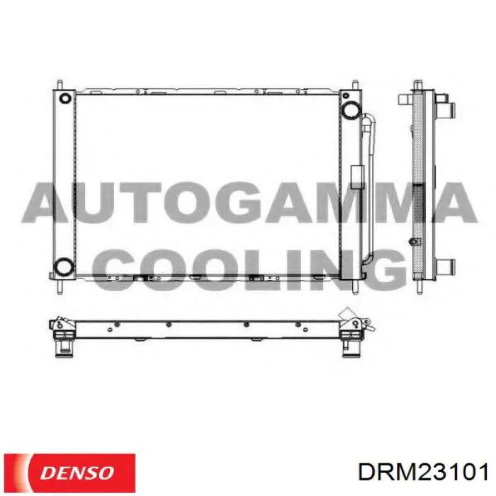 DRM23101 Denso Refrigeración del motor