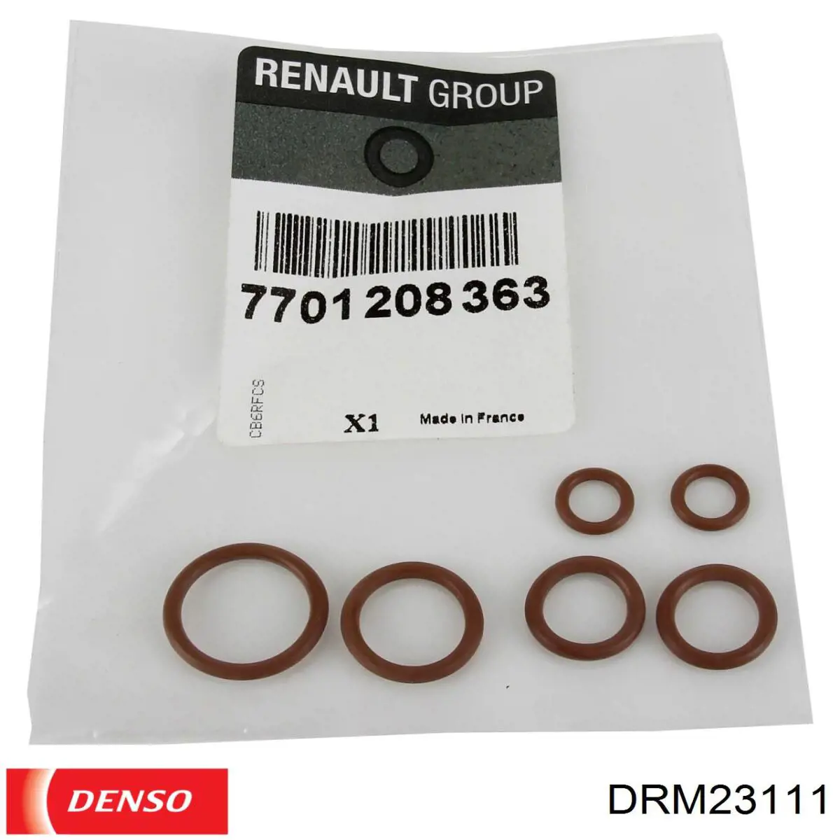 DRM23111 Denso radiador refrigeración del motor