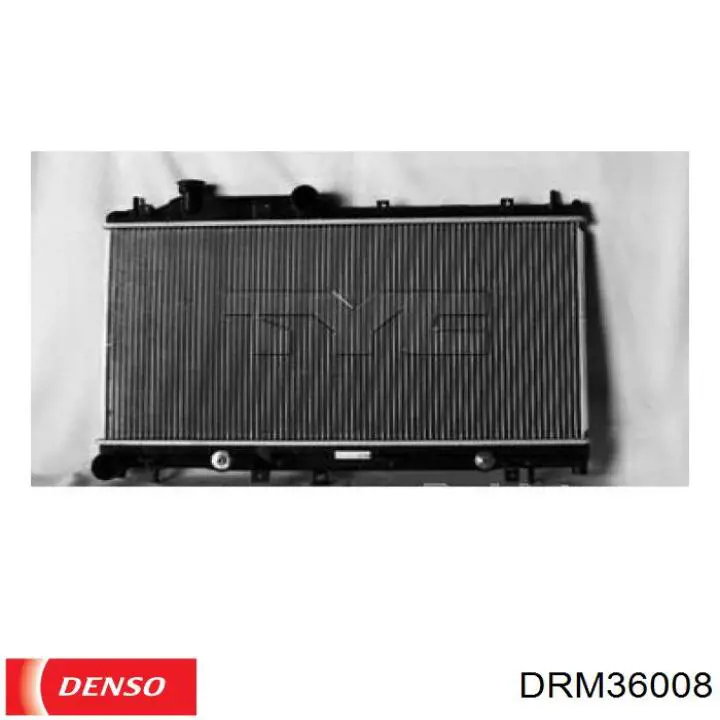 Radiador de água Denso DRM36008