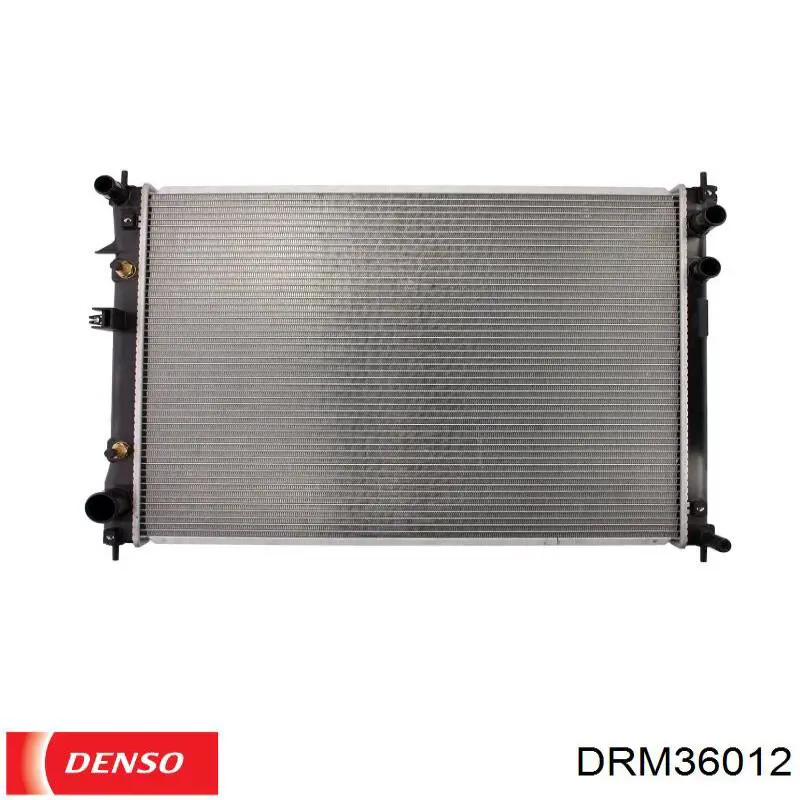 D77016TT Thermotec radiador refrigeración del motor