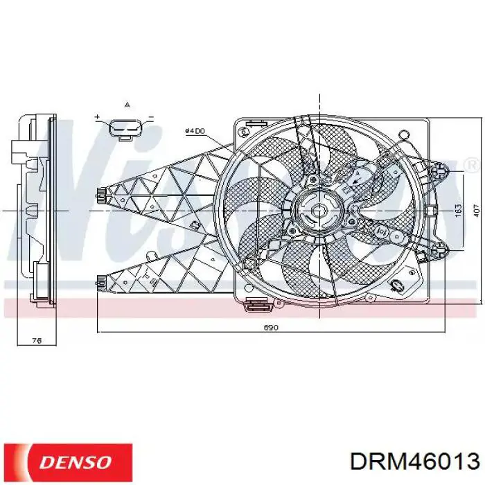 Radiador de água Nissan/Infiniti 21410BV000