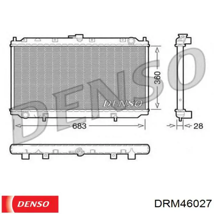 Água radiador Nissan/Infiniti 21410AV600 precio, desde 116,33 EUR