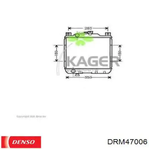 Radiador 1770071C12 Suzuki