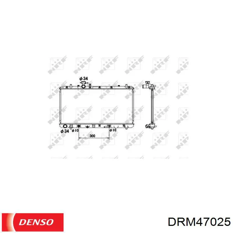 Radiador 7435083 Polcar