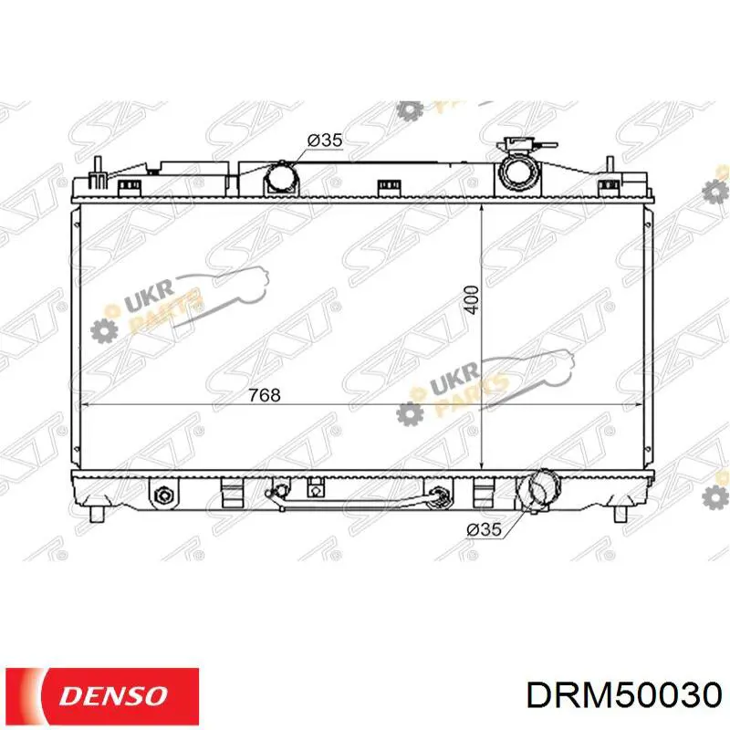 Água radiador Denso DRM50030 precio, desde 140,15 EUR