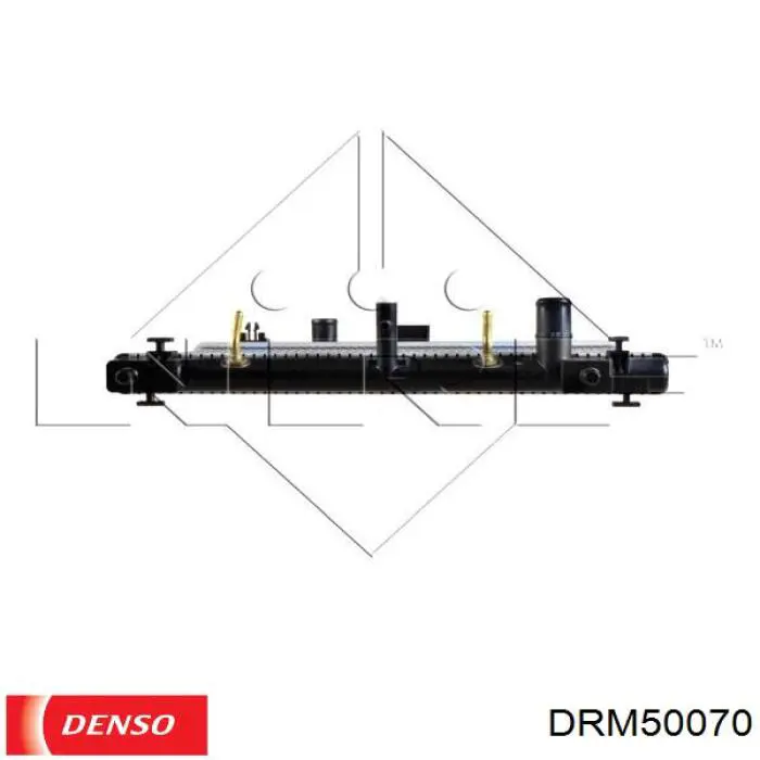 DRM50070 Denso radiador