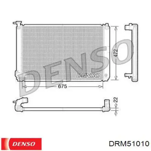 Comprar DRM51010 Denso Radiador de auto