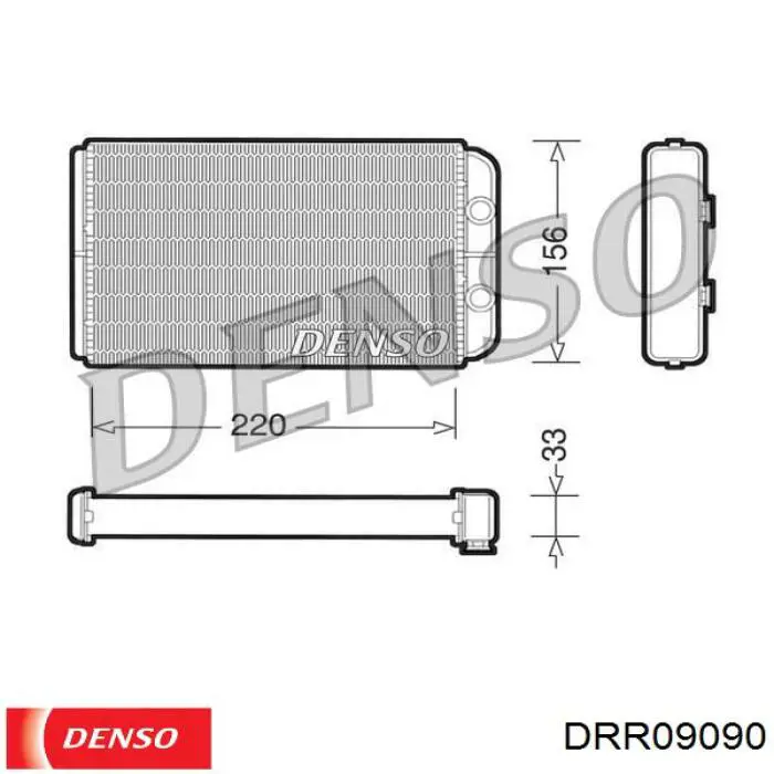 Radiador calefacción 7760027 Kamoka