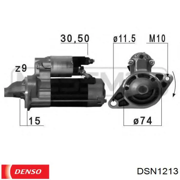 Arrancador Denso DSN1213